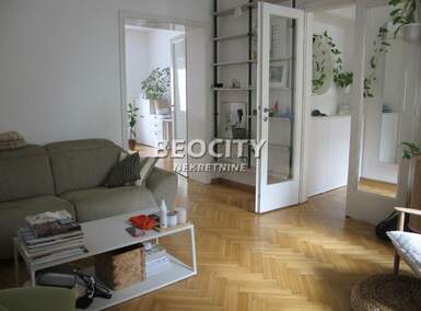 Trosoban stan, Beograd, Centar (uži), izdavanje, 92m2, 1200e, id1448387