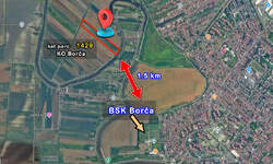 Plac, Beograd, BorČa, prodaja, 5700m2, 130000e, id1448418