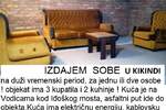 Jednosoban stan, Kikinda, put za Vodice, izdavanje, 25m2, 76e, id1448675