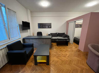 Jednoiposoban stan, Beograd, Obilicev Venac, izdavanje, 43m2, 700e, id1448682