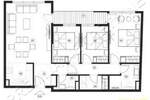 Troiposoban stan, Beograd, Čubura, prodaja, 85m2, 451492e, id1448713