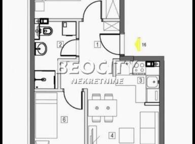 Dvosoban stan, Beograd, Zvezdara, prodaja, 52m2, 250000e, id1448793