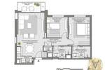 Trosoban stan, Beograd, Beograd na vodi, izdavanje, 72m2, 2300e, id1448936