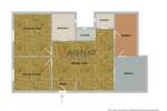 Trosoban stan, Beograd, Centar, izdavanje, 86m2, 1000e, id1449034