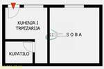 Jednosoban stan, Beograd, Bajlonova pijaca, prodaja, 26m2, 80000e, id1449209