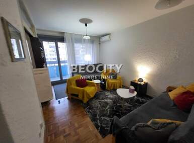 Jednosoban stan, Beograd, Blok 63, izdavanje, 45m2, 380e, id1449222