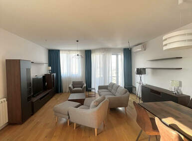 Trosoban stan, Beograd, Centar, izdavanje, 92m2, 1400e, id1449329