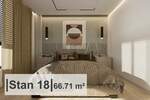 Dvoiposoban stan, Niš, Centar, prodaja, 66m2, 164132e, id1449533
