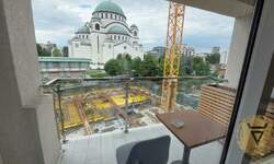 Trosoban stan, Beograd, Hram Sv. Save, izdavanje, 70m2, 1200e, id1451437