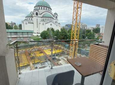 Trosoban stan, Beograd, Hram Sv. Save, izdavanje, 70m2, 1200e, id1451437