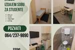 Stan, Beograd, izdavanje, 15m2, 220e, id1452547
