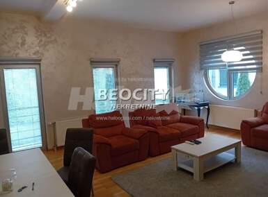 Trosoban stan, Beograd, Dedinje (rtv Pink), izdavanje, 98m2, 1500e, id1453630