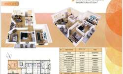 Troiposoban stan, Beograd, Obrenovac (mesto), prodaja, 67m2, 111458e, id1454123