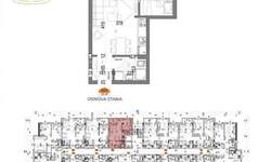 Dvosoban stan, Novi Sad, prodaja, 30m2, 82500e, id1454138