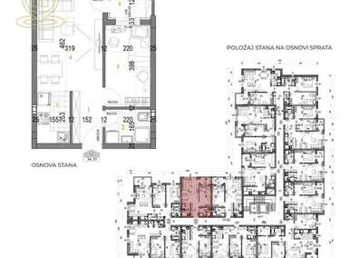 Dvosoban stan, Novi Sad, prodaja, 40m2, 103275e, id1454155
