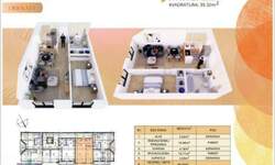 Jednoiposoban stan, Beograd, Obrenovac (mesto), prodaja, 39m2, 64878e, id1454320