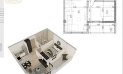 Dvosoban stan, Novi Sad, prodaja, 42m2, 106100e, id1454610