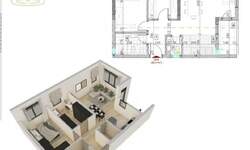 Trosoban stan, Novi Sad, prodaja, 58m2, 140664e, id1454630
