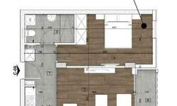 Dvosoban stan, Novi Sad, prodaja, 45m2, 117071e, id1454655