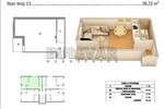 Jednoiposoban stan, Niš, Branko Bjegović, prodaja, 26m2, 41200e, id1454684