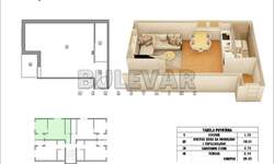 Garsonjera, Niš, Branko Bjegović, prodaja, 26m2, 41200e, id1454684