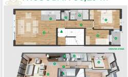 Trosoban stan, Novi Sad, prodaja, 58m2, 131152e, id1454927