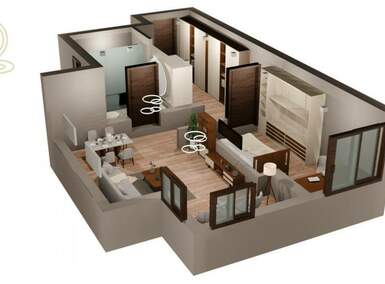 Dvoiposoban stan, Kragujevac, prodaja, 58m2, 114641e, id1455029