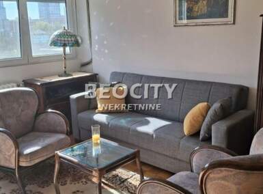 Dvosoban stan, Beograd, Blok 11 C (stari Merkator), izdavanje, 55m2, 500e, id1455122