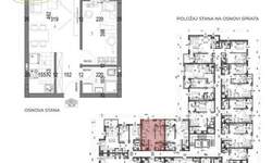 Trosoban stan, Novi Sad, prodaja, 51m2, 116800e, id1455560