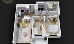 Trosoban stan, Novi Sad, prodaja, 59m2, 131409e, id1455572