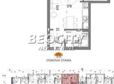 Dvosoban stan, Novi Sad, Telep, prodaja, 30m2, 81000e, id1456461
