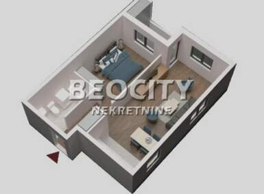 Dvosoban stan, Novi Sad, Nova Detelinara, prodaja, 48m2, 124800e, id1456539