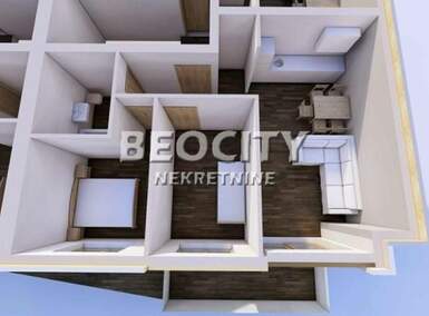 Trosoban stan, Novi Sad, prodaja, 56m2, 154000e, id1457515