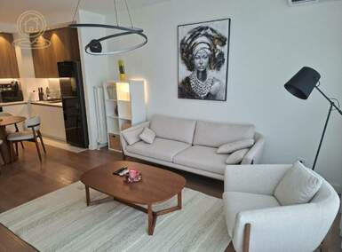 Dvosoban stan, Beograd, Beograd na vodi, izdavanje, 55m2, 1400e, id1461198