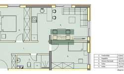 Dvosoban stan, Jagodina, prodaja, 51m2, 68850e, id1461439