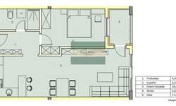 Jednosoban stan, Jagodina, prodaja, 49m2, 66420e, id1461444