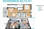 Dvosoban stan, Novi Sad, Telep, prodaja, 42m2, 105000e, id1463072