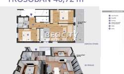 Trosoban stan, Novi Sad, Telep, prodaja, 47m2, 117500e, id1463074