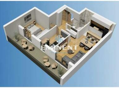 Trosoban stan, Beograd, Gornji Grad, prodaja, 69m2, 208800e, id1464840