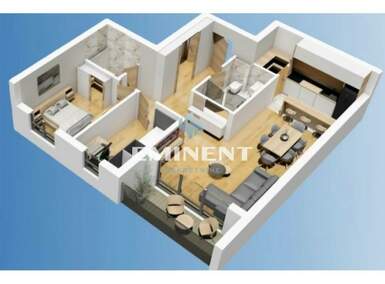 Trosoban stan, Beograd, Gornji Grad, prodaja, 67m2, 194300e, id1464841