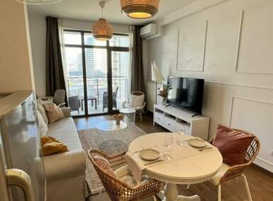 Dvosoban stan, Beograd, Beograd na vodi, izdavanje, 55m2, 1200e, id1465437