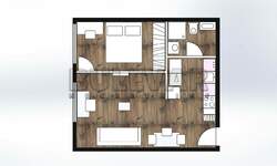 Jednoiposoban stan, Niš, Donja Vrežina, prodaja, 45m2, 72000e, id1465511