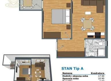 Jednoiposoban stan, Niš, prodaja, 40m2, 1850e, id1467362