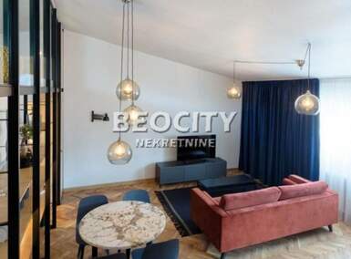 Trosoban stan, Beograd, Centar (uži), izdavanje, 52m2, 900e, id1467516