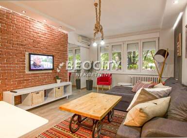 Dvosoban stan, Beograd, Vračar (centar), izdavanje, 43m2, 800e, id1467714