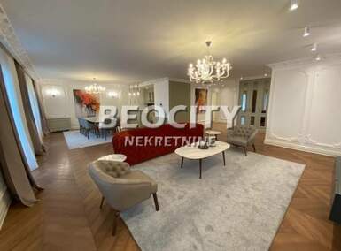 Cetvorosoban stan, Beograd, Vračar (centar), izdavanje, 170m2, 3800e, id1467911