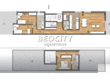 Cetvorosoban stan, Novi Sad, Telep, prodaja, 121m2, 278300e, id1469391