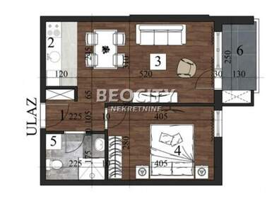 Dvosoban stan, Novi Sad, Grbavica, prodaja, 40m2, 134000e, id1469682