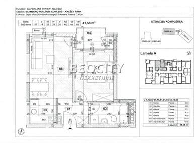 Dvosoban stan, Novi Sad, Novo Naselje, prodaja, 42m2, 160000e, id1469768