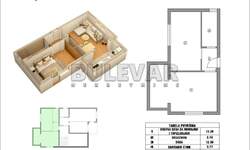 Jednosoban stan, Niš, Branko Bjegović, prodaja, 32m2, 83500e, id1470001